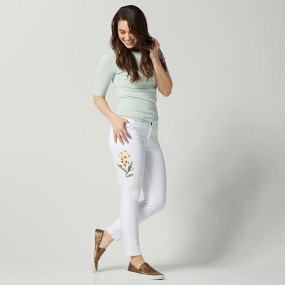 JEN7 by 7 For All Mankind Ankle Skinny Jeans - Picture 2 of 15